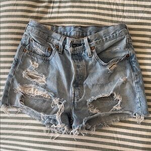 Levis 501 Denim Shorts